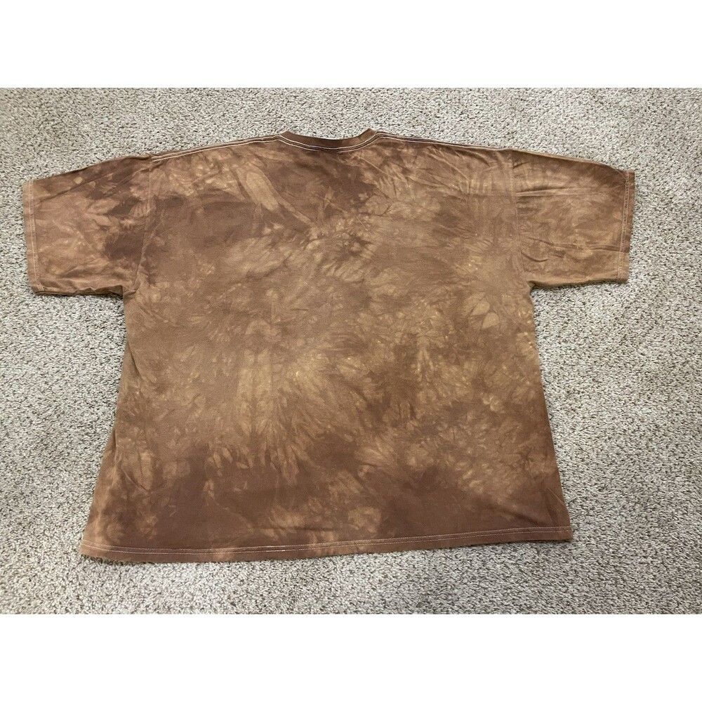 Unique Rare the mountain tie dye Wolf shirt Men’s 3XL - Picture 3 of 4